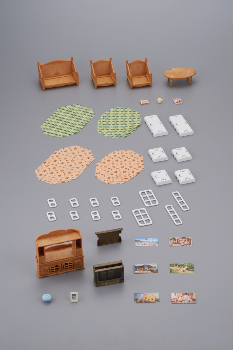 Sylvanian Families Boerderij woonkamer