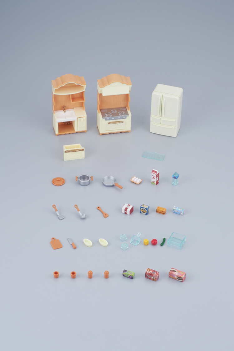 Sylvanian Families Boerderijkeuken met koelkast