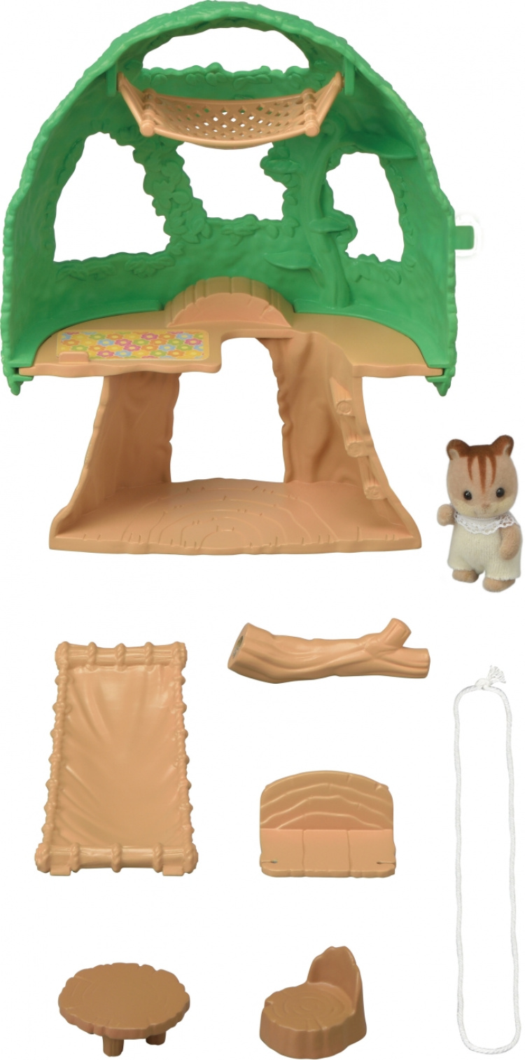 Sylvanian Families Avonturenboomhut voor baby\'s