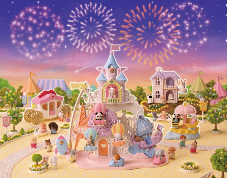 Sylvanian Families Pretpark voor baby\'s