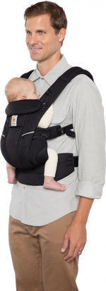 Ergobaby Omni Breeze rugzak, Onyx zwart
