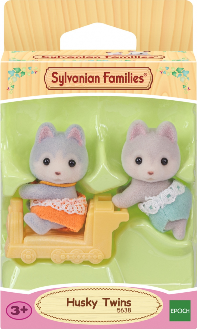 Sylvanian Families Husky tweeling