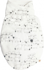 Ergobaby Swaddler Slaapzak, Schaap, 0 maand - 61 cm