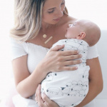 Ergobaby Swaddler Slaapzak, Schaap, 0 maand - 61 cm