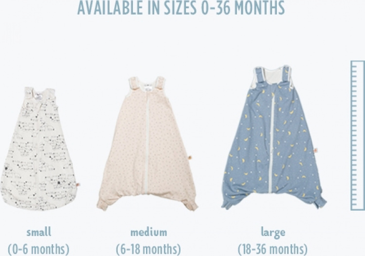 Ergobaby Swaddler Slaapzak, Schaap, 0 maand - 61 cm