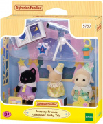 Sylvanian Families De drieën op een logeerpartij