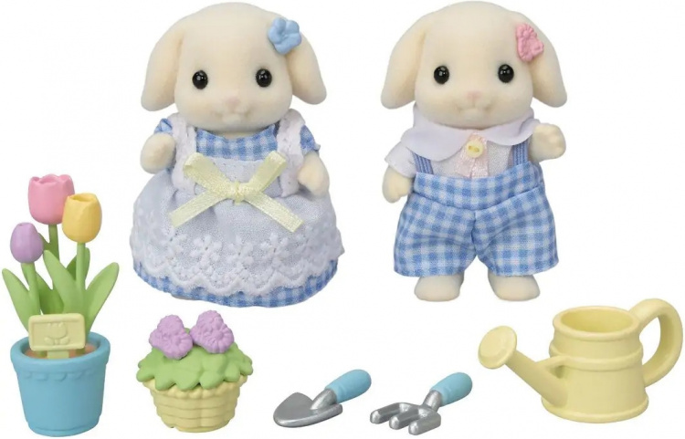 Sylvanian Families Tuinset met figuren