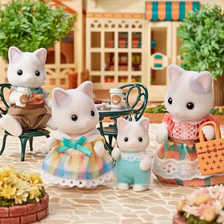Sylvanian Families De latte kat familie