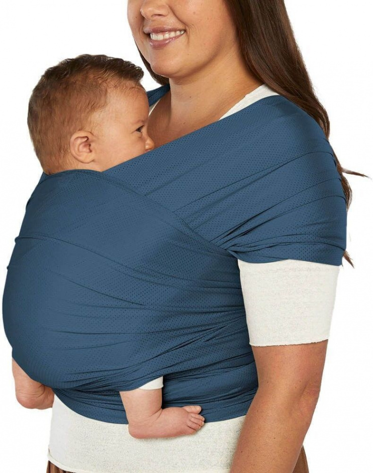 Ergobaby Aura Mesh cantolina, marineblauw schemering