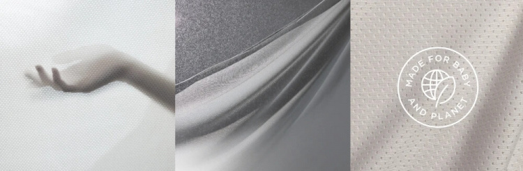 Ergobaby Aura Mesh cantolina, marineblauw schemering