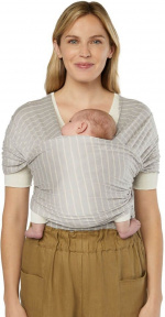 Ergobaby Aura Knit cantolina, grijs gestreept