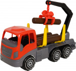 Plasto Kousopvuller, 45 cm, grijs/rood