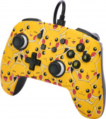 PowerA Verbeterde bedrade controller, Pikachu stemmingen, Switch PowerA Verbeterde bedrade controller, Pikachu stemmingen, Switch