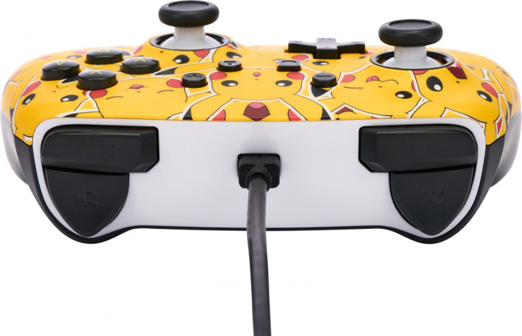PowerA Verbeterde bedrade controller, Pikachu stemmingen, Switch PowerA Verbeterde bedrade controller, Pikachu stemmingen, Switch