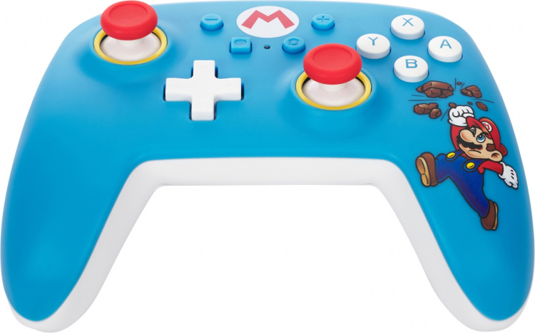 PowerA Bedrade Controller, Steenbreekster Mario, Switch