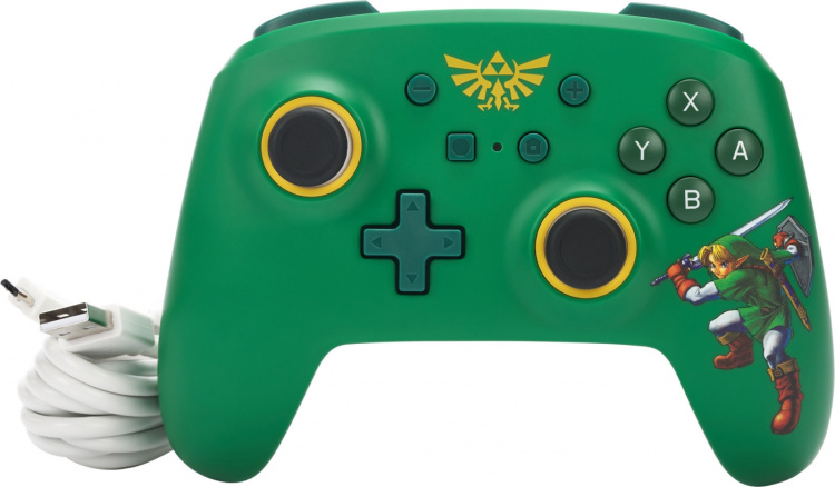 PowerA Bedrade controller, Hyrule Defender, Switch PowerA Bedrade controller, Hyrule Defender, Switch