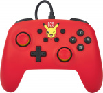 PowerA Bedrade controller, lachende Pikachu, Switch PowerA Bedrade controller, lachende Pikachu, Switch