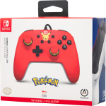 PowerA Bedrade controller, lachende Pikachu, Switch PowerA Bedrade controller, lachende Pikachu, Switch