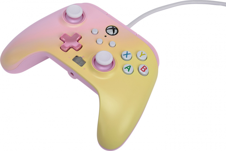 PowerA Verbeterde bedrade controller, roze limonade, Xbox