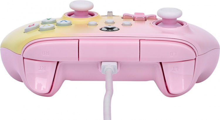 PowerA Verbeterde bedrade controller, roze limonade, Xbox
