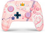PowerA Verbeterde draadloze controller, Princess Peach Plaid, Switch PowerA Verbeterde draadloze controller, Princess Peach Plaid, Switch