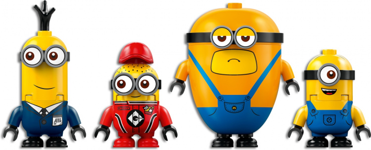 LEGO Minions 75580 - Minions en bananenauto