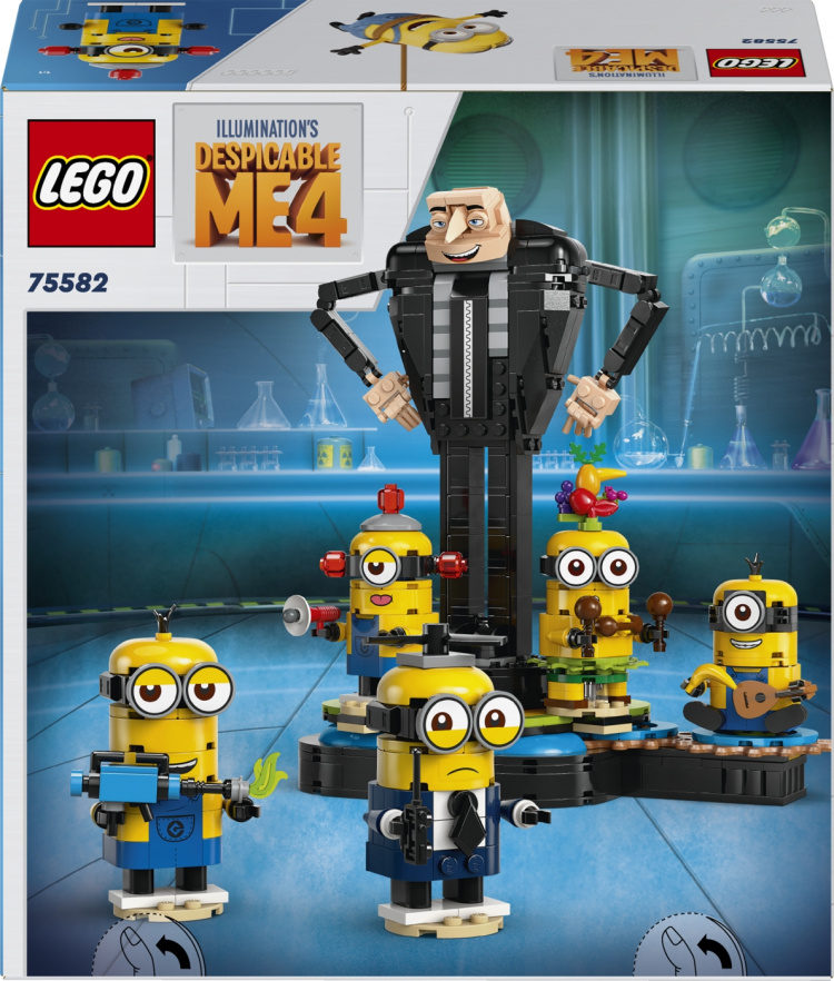 LEGO Minions 75582 - Gru en minions bouwbaar met blokken