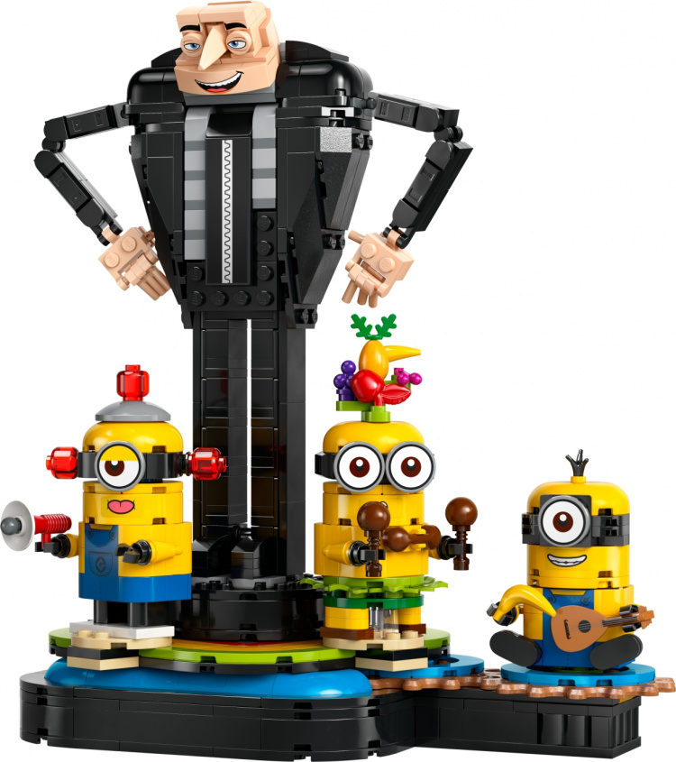 LEGO Minions 75582 - Gru en minions bouwbaar met blokken