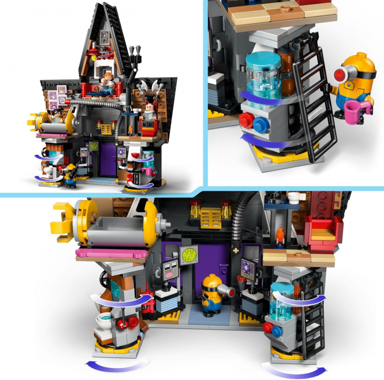 LEGO Minions 75583 - Huis van tante en Gru