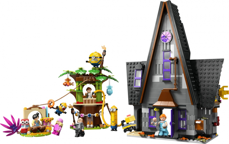 LEGO Minions 75583 - Huis van tante en Gru