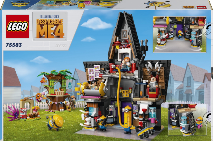 LEGO Minions 75583 - Huis van tante en Gru