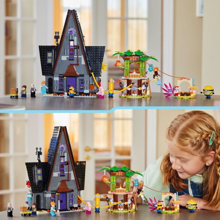 LEGO Minions 75583 - Huis van tante en Gru