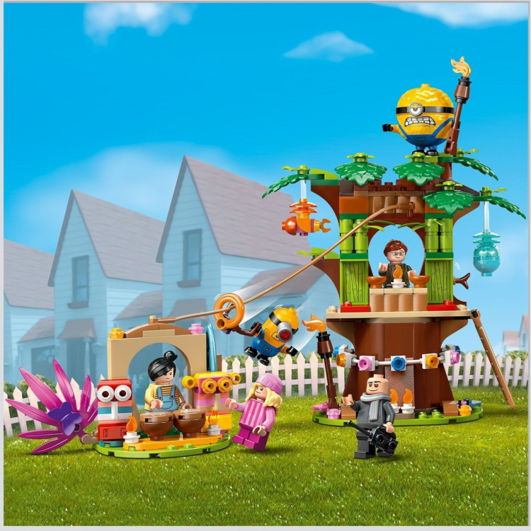 LEGO Minions 75583 - Huis van tante en Gru