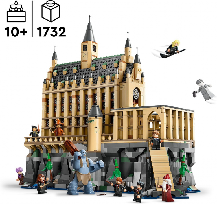 LEGO Harry Potter 76435 - Kasteel Zweinstein: Grote Zaal LEGO Harry Potter 76435 - Kasteel Zweinstein: Grote Zaal