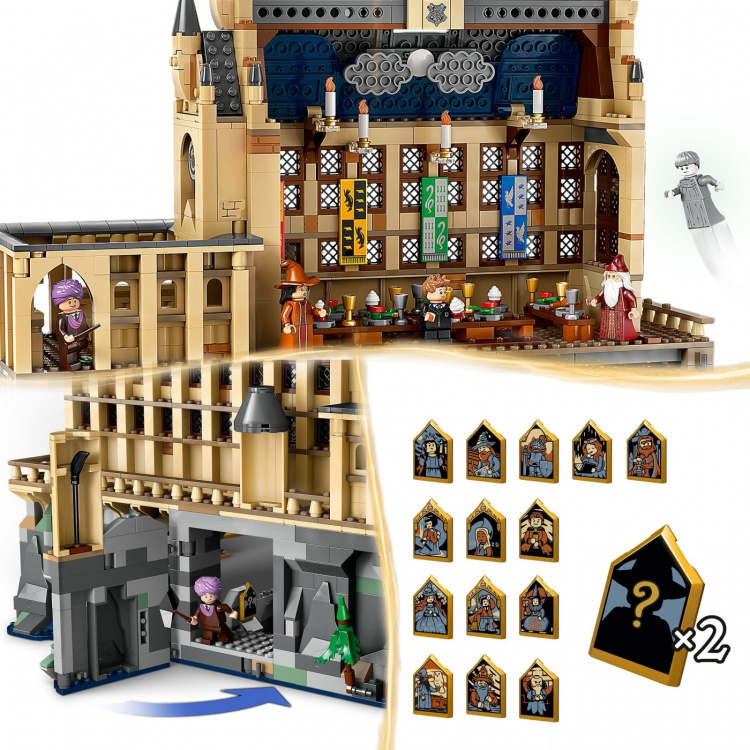 LEGO Harry Potter 76435 - Kasteel Zweinstein: Grote Zaal LEGO Harry Potter 76435 - Kasteel Zweinstein: Grote Zaal