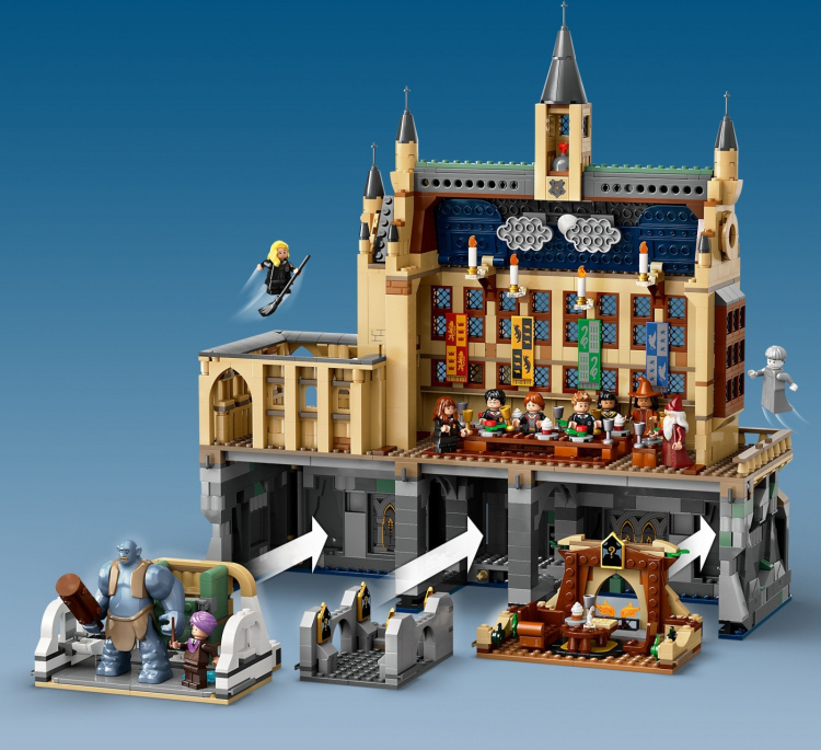 LEGO Harry Potter 76435 - Kasteel Zweinstein: Grote Zaal LEGO Harry Potter 76435 - Kasteel Zweinstein: Grote Zaal