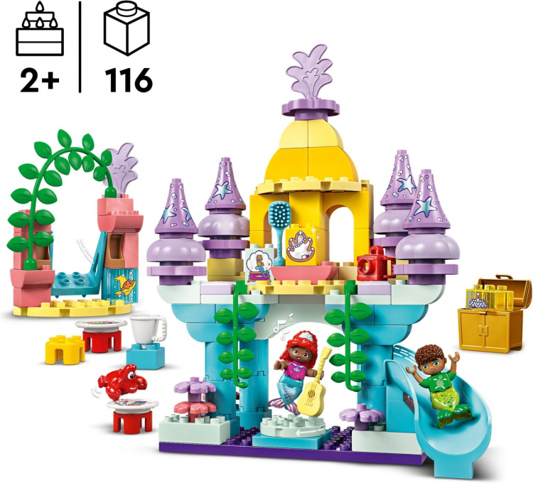 LEGO DUPLO Disney TM 10435 - Ariël\'s onderwater magisch kasteel