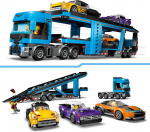 LEGO City Grote Voertuigen 60408 - Sportwagen transporter