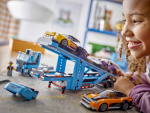LEGO City Grote Voertuigen 60408 - Sportwagen transporter