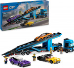 LEGO City Grote Voertuigen 60408 - Sportwagen transporter