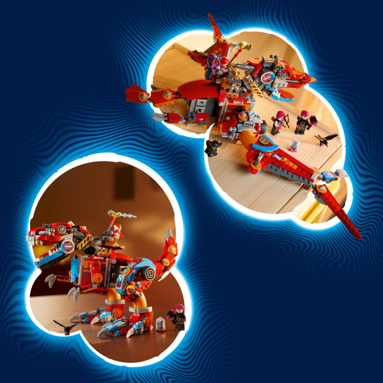 LEGO DREAMZzz 71484 - Cooper\'s robot dinosaurus C-rex