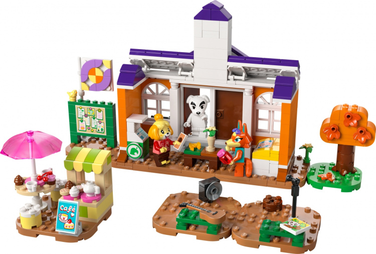 LEGO ® Animal Crossing™ 77052 - K.K.\'s concert op het plein LEGO ® Animal Crossing™ 77052 - K.K.\'s concert op het plein