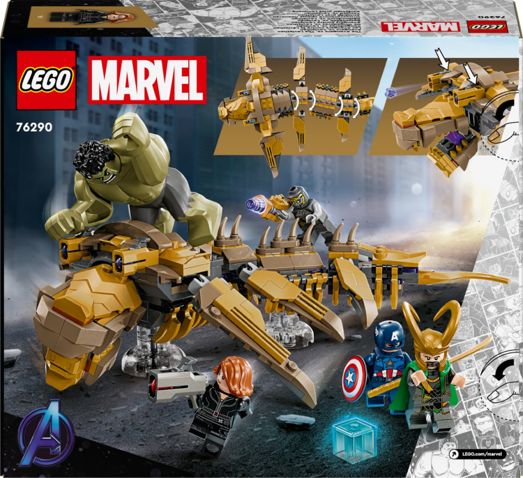 LEGO Superhelden Marvel 76290 - De Avengers vs. Leviathan