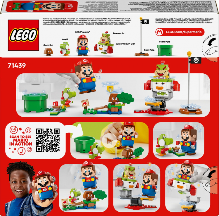 LEGO Super Mario 71439 - Avonturen van het interactieve ® Mario™ personage