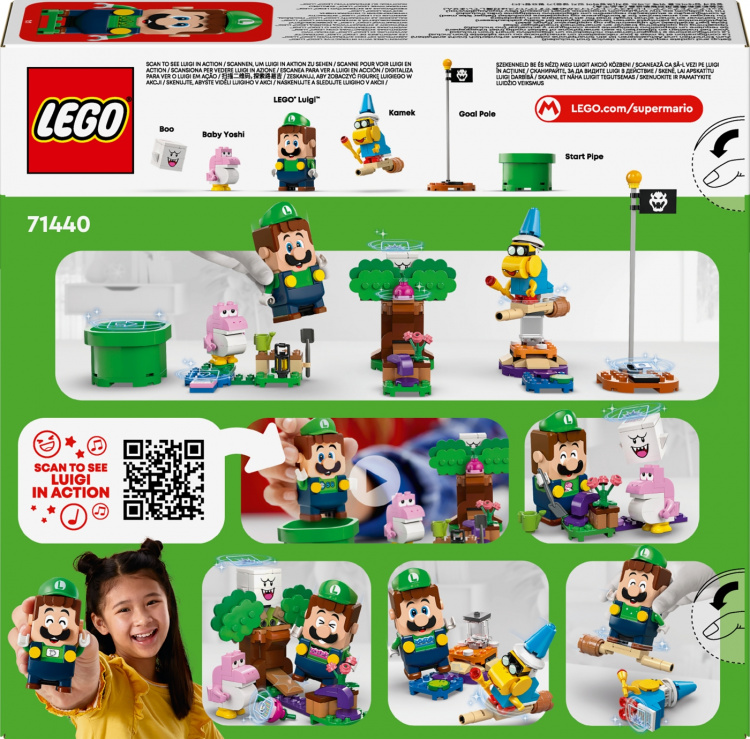 LEGO Super Mario 71440 - De avonturen van het interactieve ® Luigi™ personage