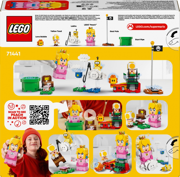 LEGO LEGOSuper Mario 71441 - Avonturen van het interactieve personage ® Peach™