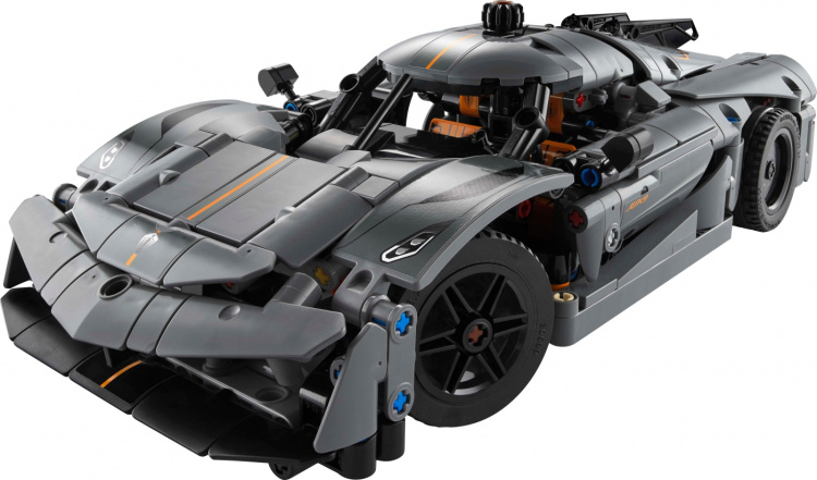 LEGO Technic 42173 - Grijze hypercar Koenigsegg Jesko Absolut LEGO Technic 42173 - Grijze hypercar Koenigsegg Jesko Absolut