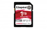 Kingston 1TB Canvas React Plus SDXC UHS-II 280R/150W U3 V60 4K