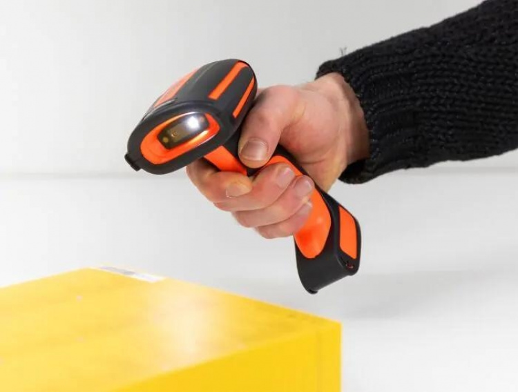 DeLOCK Industrial Barcode Scanner 1D and 2D incl charging station