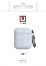 U by UAG Apple Airpods U DOT Case, Soft Blue